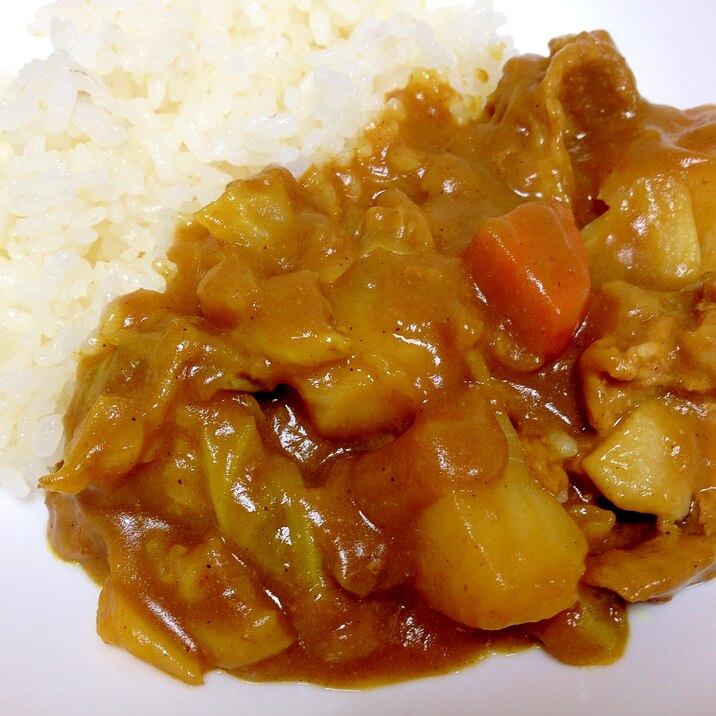 キャベツが甘い☆キャベツたっぷりカレー